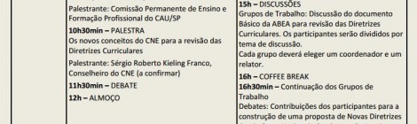 SEMINÁRIO NACIONAL SOBRE AS DIRETRIZES CURRICULARES - 27-28 de set.